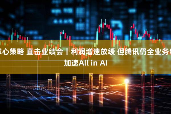 掌心策略 直击业绩会｜利润增速放缓 但腾讯仍全业务线加速All in AI