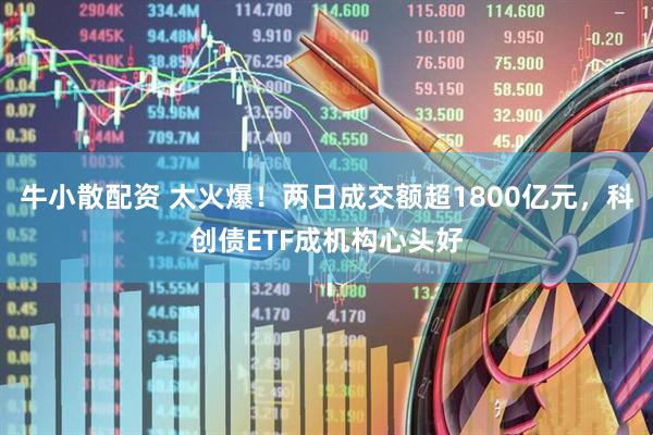 牛小散配资 太火爆！两日成交额超1800亿元，科创债ETF成机构心头好