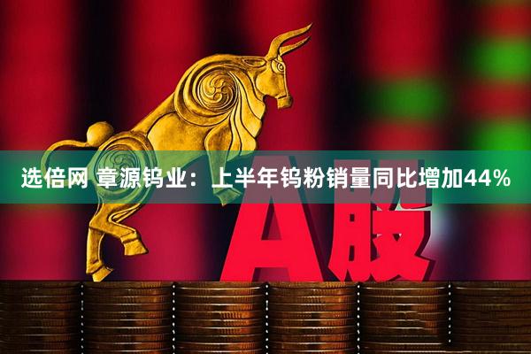 选倍网 章源钨业：上半年钨粉销量同比增加44%